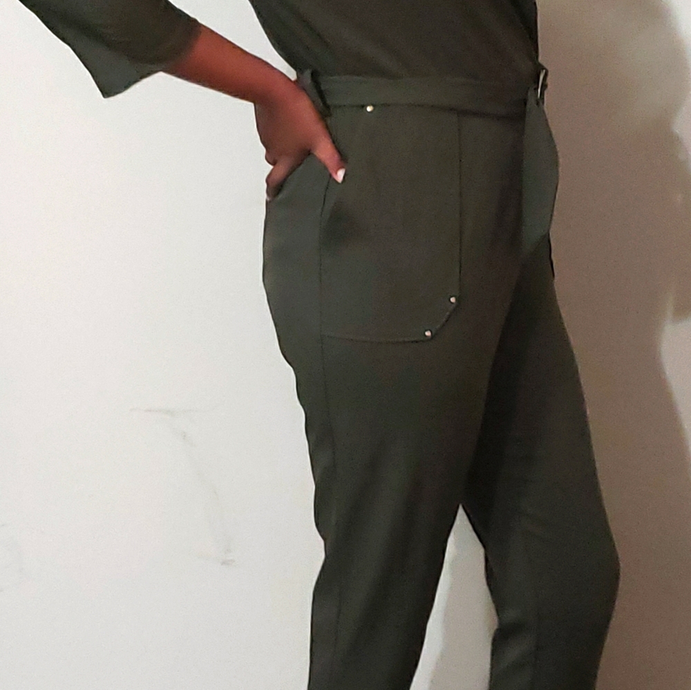 Marciano green jumpsuit